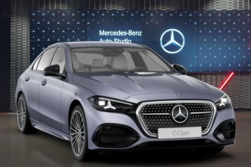 C 250 d Linia AMG Burmester podgrzewana kierownica KEYLESS-GO
