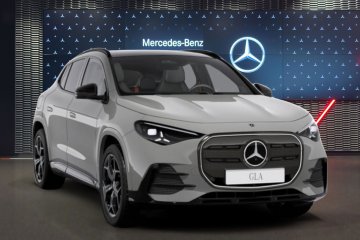 GLA 250+ electric Pakiet Premium Linia AMG Plus burmester KEYLESS-GO