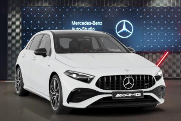 Mercedes-AMG A 35 4MATIC dach panoramiczny Burmester MULTIBEAM LED