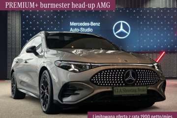 250+ Shooting Brake EQ kamera 360 linia AMG NIGHT head-up Burmester