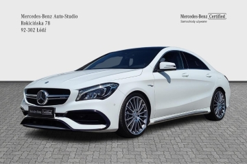 AMG CLA 45 4Matic Coupé pierwszy właściciel bezwypadkowe FVATmarża